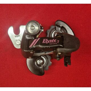 Sachs Elysee Rennrad Schaltwerk, 7-fach, schwarz, NEU