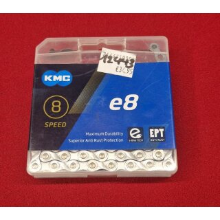 KMC e8 Kette, 8-fach 122 Glieder, NEU