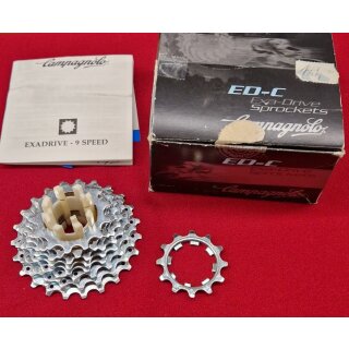 Campagnolo ED-C Exa-Drive Kassette, 9-fach, 12-23 Zähne, NEU, OVP