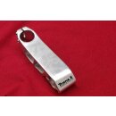 Tranz X CNC MTB Alu Vorbau, 1 1/8" Ahead, 110mm, 10°, silber, NEU