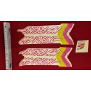 MS Racing Rahmendekor, bunt, Satz, NEU