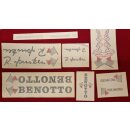 Benotto Ralf Jantzen Rahmendekor, Satz, NEU