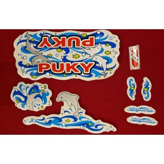 Puky OceanBlue Delfin Rahmendekor, Satz, NEU