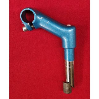 ITM Touren-Vorbau, 22mm Schaft, 80mm, 25°, türkis metallic, NEU mit Lagerspuren