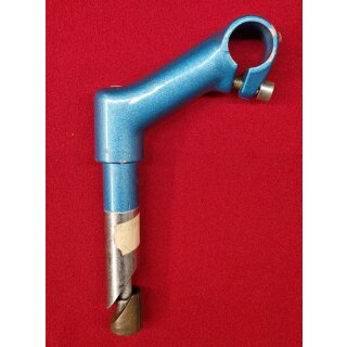 ITM Touren-Vorbau, 22mm Schaft, 80mm, 25°, türkis metallic, NEU mit Lagerspuren