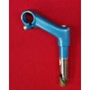 ITM Touren-Vorbau, 22mm Schaft, 80mm, 25°, türkis metallic, NEU mit Lagerspuren