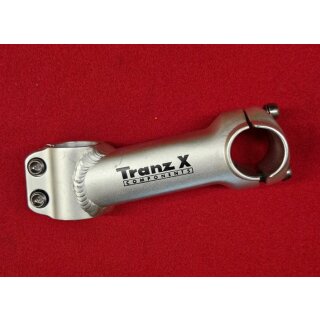 Tranz X MTB Alu Vorbau, 1 1/8" Ahead, 100mm, 10°, silber matt, aus Neurad