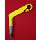 ITM Touren-Vorbau, 22mm Schaft, 105mm, 25°, gelb, NEU mit Lagerspuren