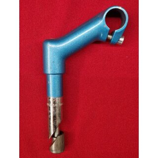 ITM Touren-Vorbau, 22mm Schaft, 80mm, 25°, türkis metallic, NEU