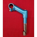 ITM Touren-Vorbau, 22mm Schaft, 80mm, 25°, türkis metallic, NEU