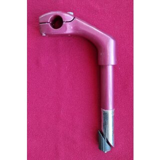 Kettler Touren-Vorbau, 22,2mm Schaft, 80mm, 25°, lila, 22,2mm Lenkerklemmung, NEU