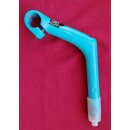 Cats Touren Vorbau mit integrierter Zugführung, 22,2mm Schaft, 100mm, 25°, türkis, NEU