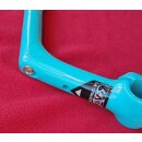 Cats Touren Vorbau mit integrierter Zugführung, 22,2mm Schaft, 100mm, 25°, türkis, NEU