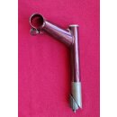 CrMo Stahlvorbau, 1" Standard, 75mm, 15°, metallic dunkelrot, NEU