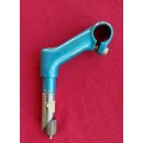 ITM Touren-Vorbau, 22mm Schaft, 80mm, 25°, türkis metallic, NEU mit Lagerspuren
