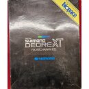 Shimano Deore XT FC-M730 Kurbeln, inkl. 24 Zähne Kettenblatt und Kettenblattschrauben, 175mm, silber, NEU, OVP