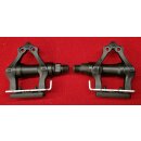 VP-397 Rennrad Pedale, leicht, silber/schwarz, NEU