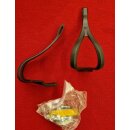 VP-709 Rennrad Pedalhaken, inkl. Reflektoren, schwarz, NEU