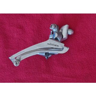 Shimano Exage 500EX FD-A500 Rennrad Umwerfer, Anlötversion, down-pull, silber, NEU