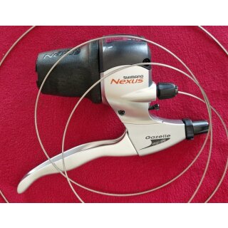 Shimano Nexus Gazelle SB-8S20 Drehgriff Schalthebel, Gazelle Bremshebel, rechts, 8-fach, NEU