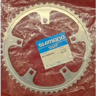 Shimano SG Rennrad Kettenblatt, Alu, 52 Zähne, 130mm Lochkreis, silber, NEU
