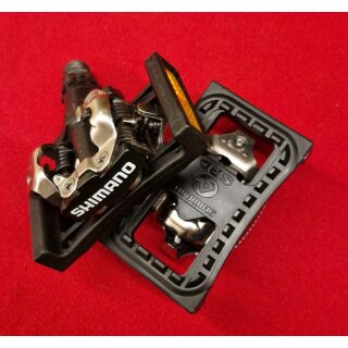 Shimano PD-M520 SPD Clickpedale, schwarz, inkl. SM-PD22 Adapter, NEU