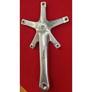 Campagnolo Mirage Rennrad Kurbel ohne Kettenblätter, 170mm, rechts, silber, NEU