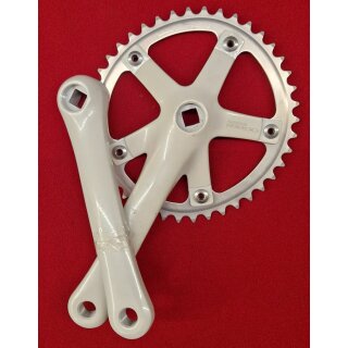 Shimano RX100 FC-A550 Rennrad Kurbeln, 42 Zähne Biopace, 170mm, weiss, NEU