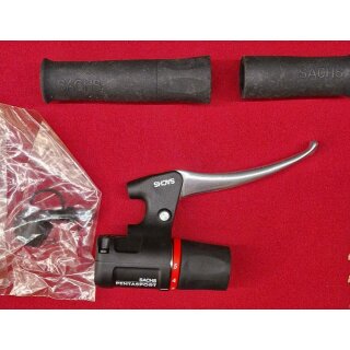 Sachs Pentasport Schalt-/Bremshebel, rechts, 5-fach, inkl. Griffe, NEU, OVP