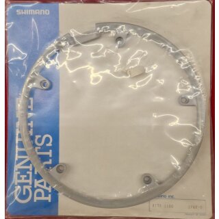 Shimano Kettenblattschutzring, Kunststoff, für 44 Zähne Kettenblätter, silber, NEU