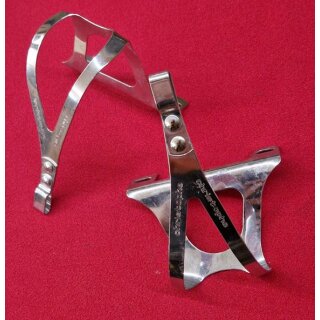 Christophe Pedalhaken Rennrad, chrom, Größe M, NEU