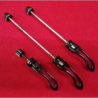 Proponent Spannachsen, vorne+hinten+Sattelstütze, schwarz, NEU