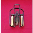 Alu Flaschenhalter für 2 CO2-Kartuschen, schwarz, NEU