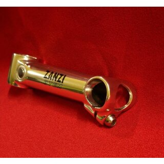 Tranz X Zanzi MTB Alu Vorbau, 1 1/8" Ahead, 130mm, 5°, silber, NEU