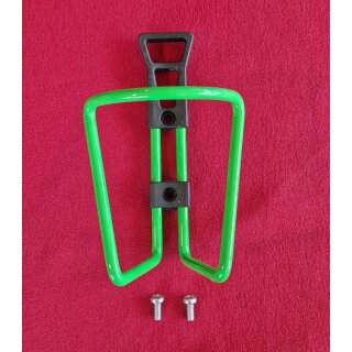 Alu Flaschenhalter, grün, NEU