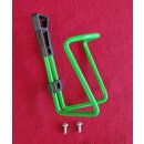 Alu Flaschenhalter, grün, NEU