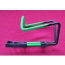 Alu Flaschenhalter, grün/schwarz gesprenkelt, NEU