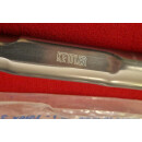 HSK Kettler Alurad Lenker (made by ITM, Italy), 615mm breit, 25,4mm Lenkerklemmung, silber-grau, NEU
