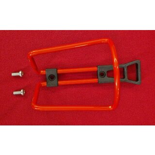 Alu Flaschenhalter, rot, inkl. Schrauben, NEU