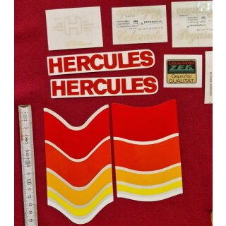 Hercules Colorado Aufkleber, Rahmendekor, z.B. für Unterrohr, Oberrohr, 1989, NEU