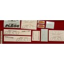 KTM Aufkleber, Rahmendekor, z.B. für Unterrohr,...