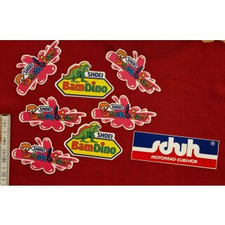 Shoei Aufkleber Konvolut, NEU