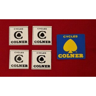 Colner Cylcles Rennrad Aufkleber, Rahmendekor, Konvolut, NEU