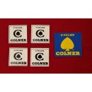 Colner Cylcles Rennrad Aufkleber, Rahmendekor, Konvolut, NEU