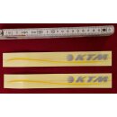 KTM Aufkleber, Rahmendekor, Unterrohr, 2 Stück, NEU