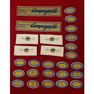 Campagnolo Rennrad Aufkleber, Konvolut, NEU