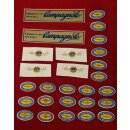 Campagnolo Rennrad Aufkleber, Konvolut, NEU