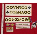 Colnago Konvolut, u.a. Colnago Mexico, Rahmendekor, z.B....