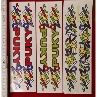 Puky Rahmendekor, bunt, NEU