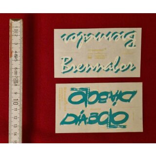 Brennabor Diabolo Rahmendekor, türkis, NEU